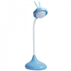RABBIT LED lampka dekoracyjna z akumulatorem niebieska