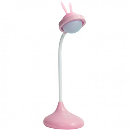 RABBIT LED lampka dekoracyjna z akumulatorem różowa